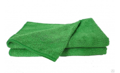 Тряпка д/пола микрофибра махра 320г/м2,цвет-зеленый(80*100)