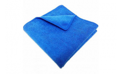 Микрофибра махра 220г/м2, салфетка  синяя(50*60)