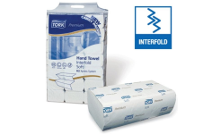 Бумажные полотенца Tork Premium (H2) Interfold 2сл,106 листов,белые арт.100288