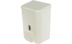 Дозатор для жидкого мыла и антисептика PRIMA NOVA,  наливной, белый, 0,5л, SD01, ш/к 01001