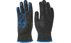 Перчатки ПВХ Спец-SB р.10 - 7кл. черная  (10/250)